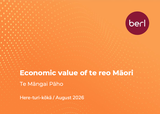 The Economic Value of Te Reo Māori Report